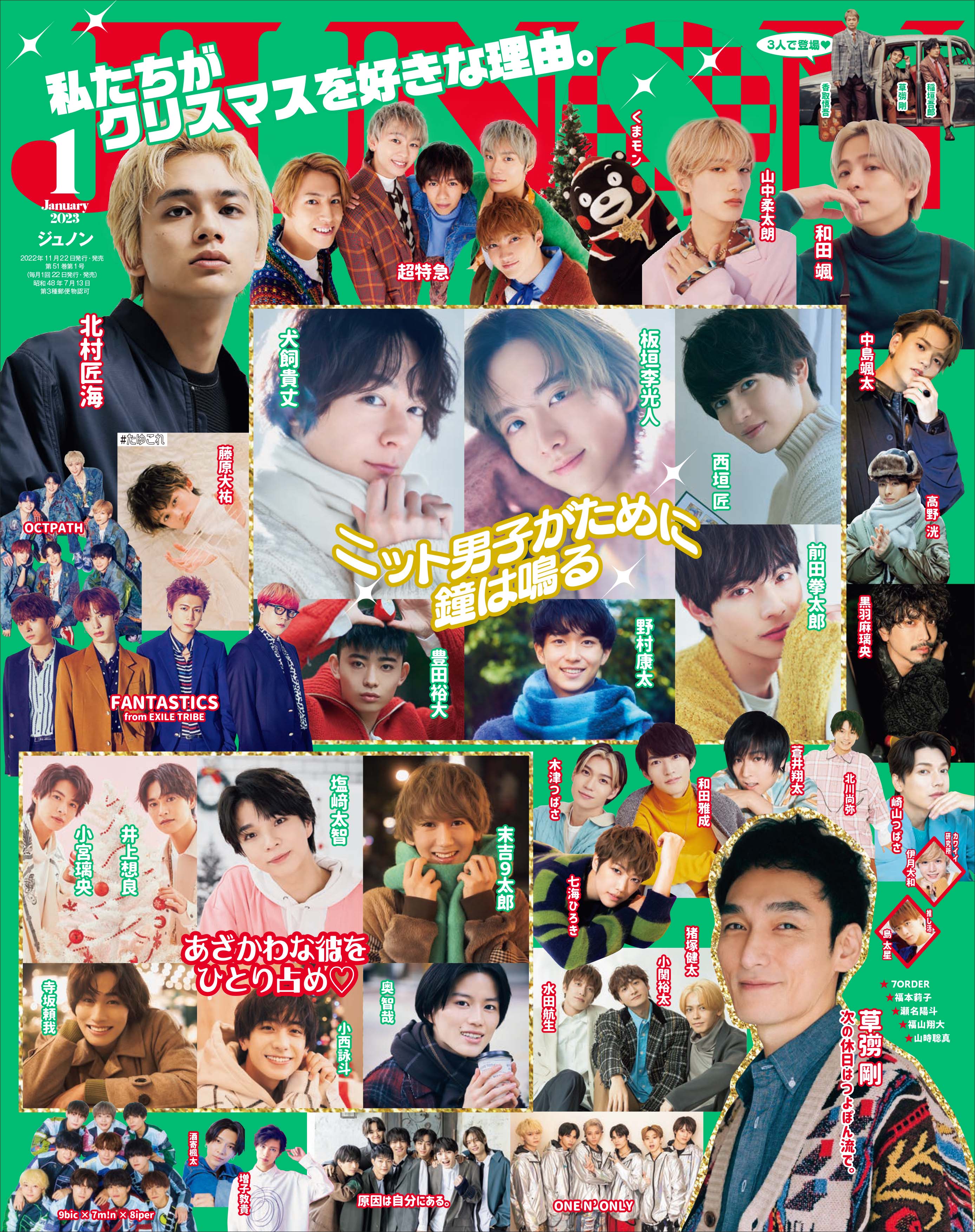 JUNON 1月号